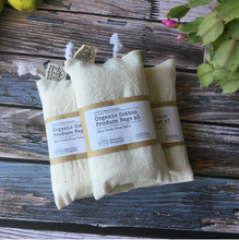 Load image into Gallery viewer, Organic Cotton Fair-Trade Produce Bags (pack of 3)