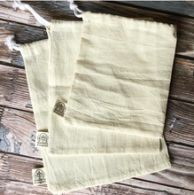 Load image into Gallery viewer, Organic Cotton Fair-Trade Produce Bags (pack of 3)