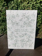 Load image into Gallery viewer, Plantable Seed Greetings Cards - Made by Shannon
