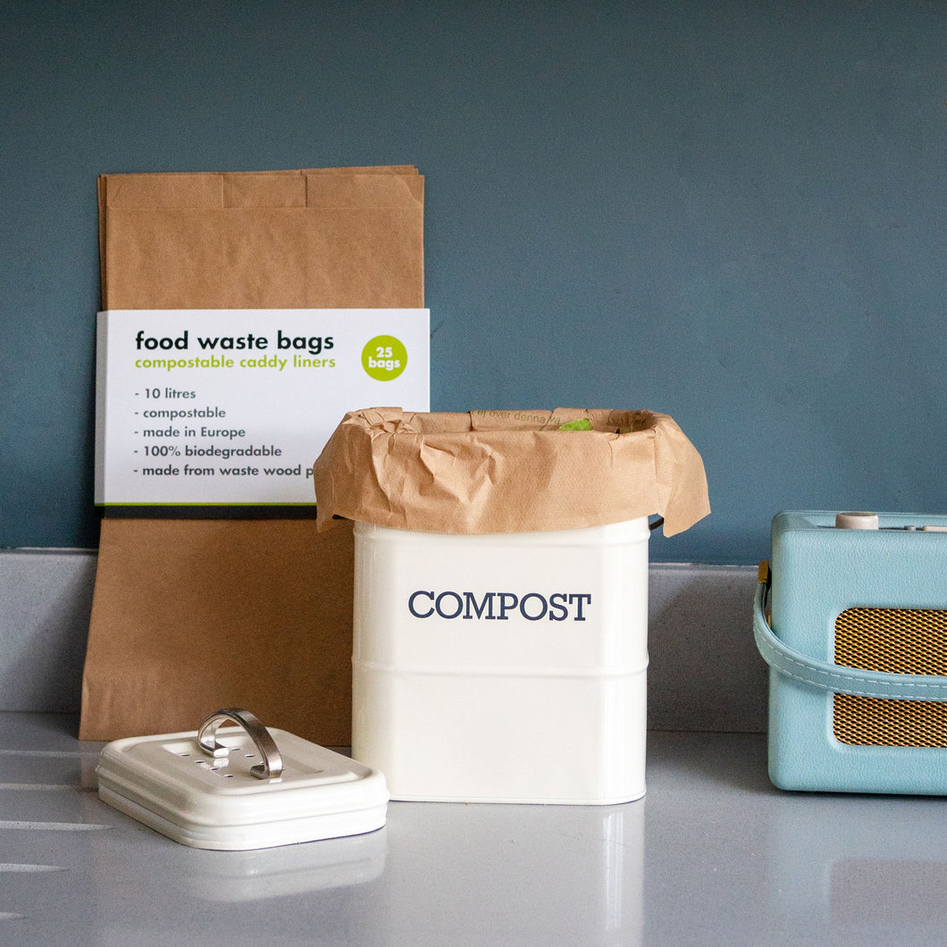Compostable Food Waste Bags x25