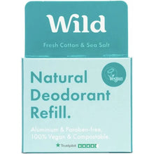 Load image into Gallery viewer, WILD Natural Refillable Deodorant
